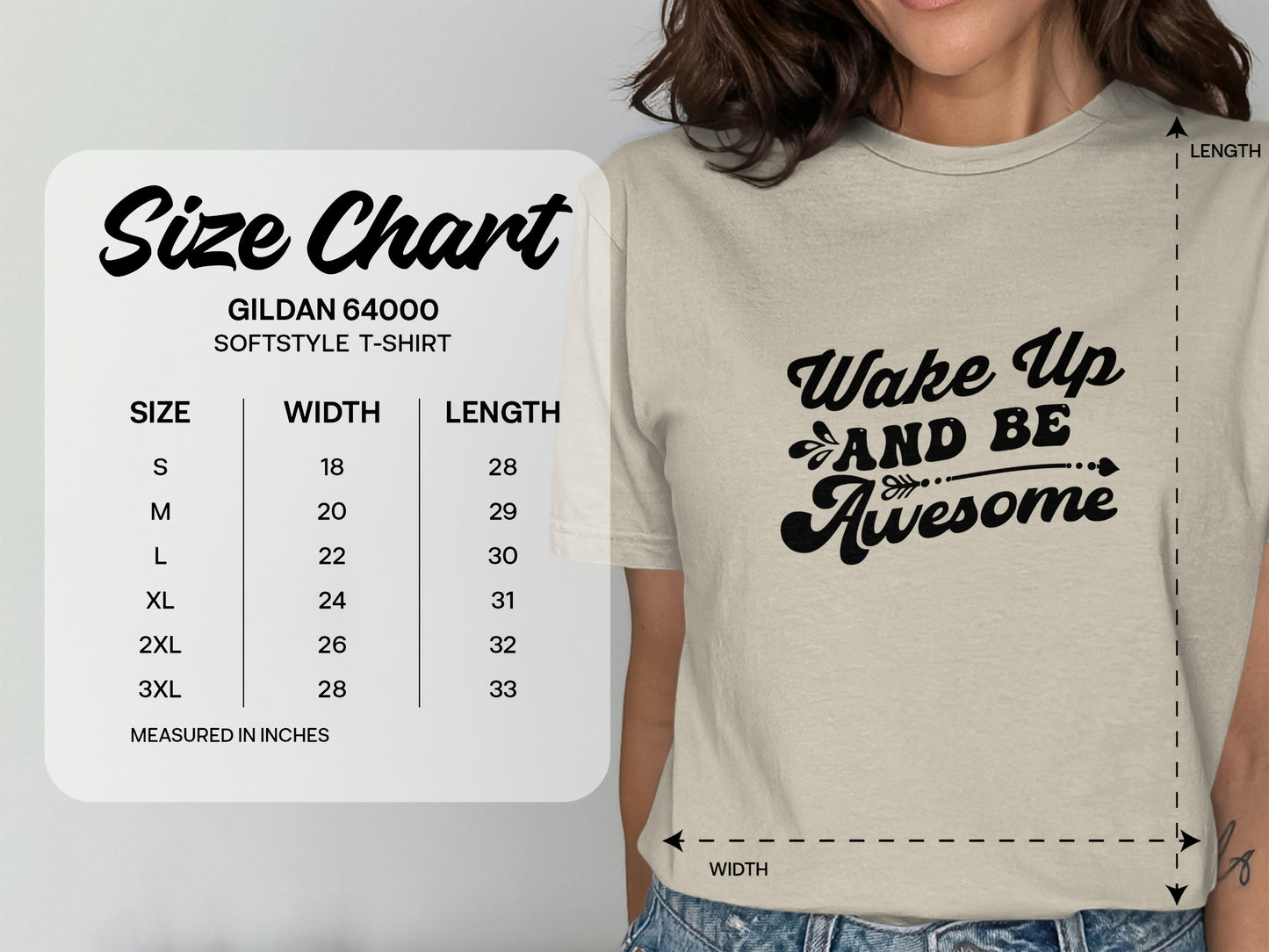 Wake Up And Be Awesome Graphic T-Shirt product