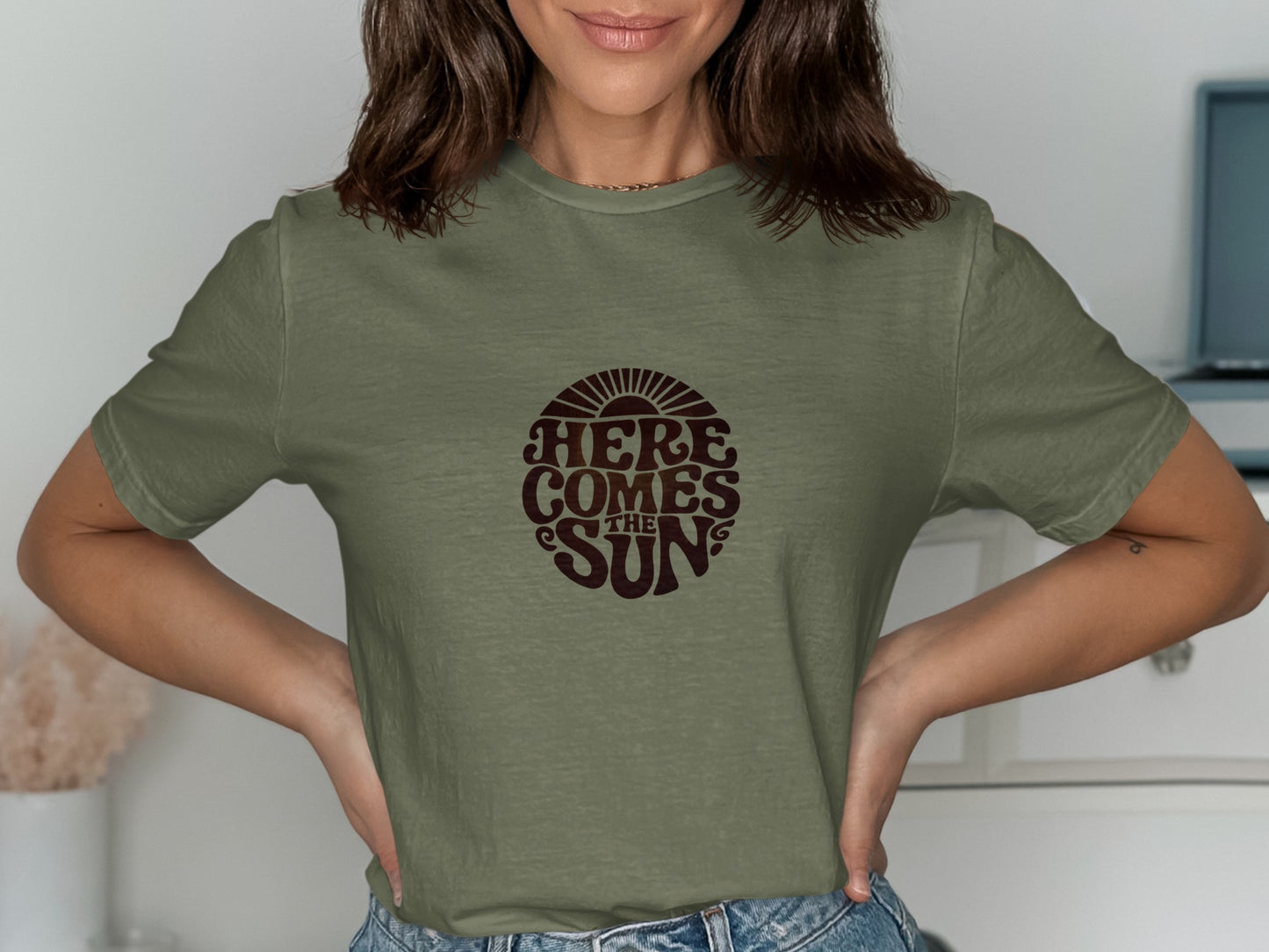 Here Comes The Sun Graphic Tee Shirt product type