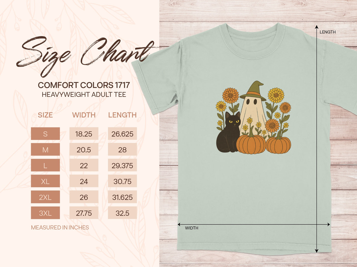 Halloween Cat and Ghost T-Shirt product type