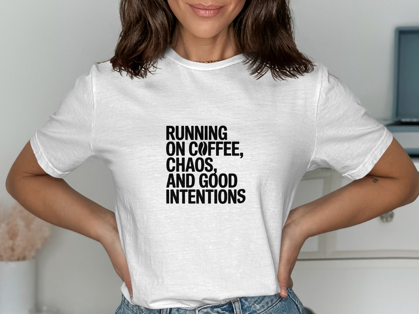 Running on Coffee Chaos and Good Intentions product type