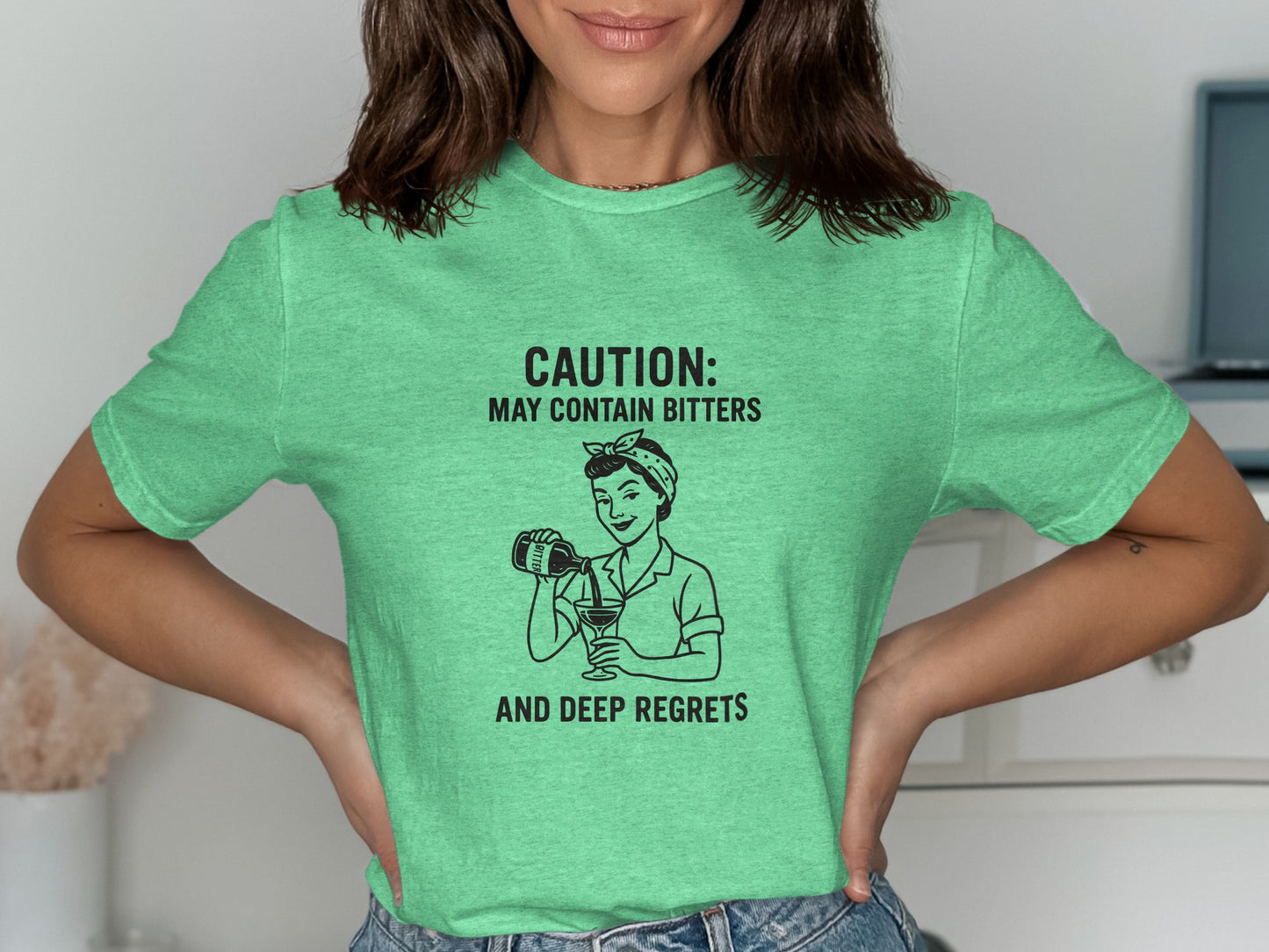 Caution May Contain Bitters And Deep Regrets product type