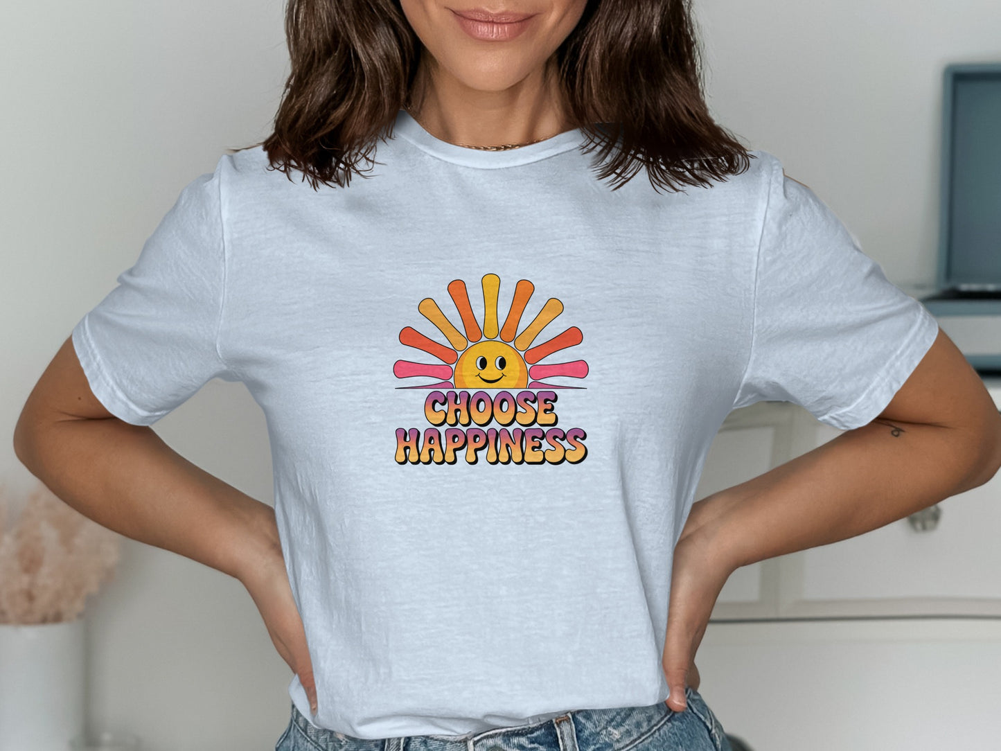 Choose Happiness Sunshine Graphic Tee product