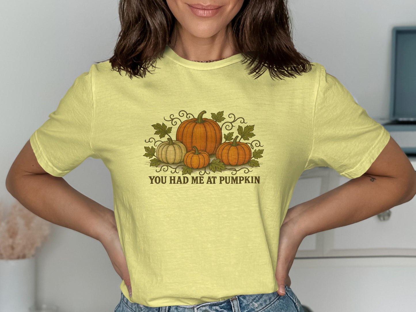You Had Me At Pumpkin Graphic T-shirt product type
