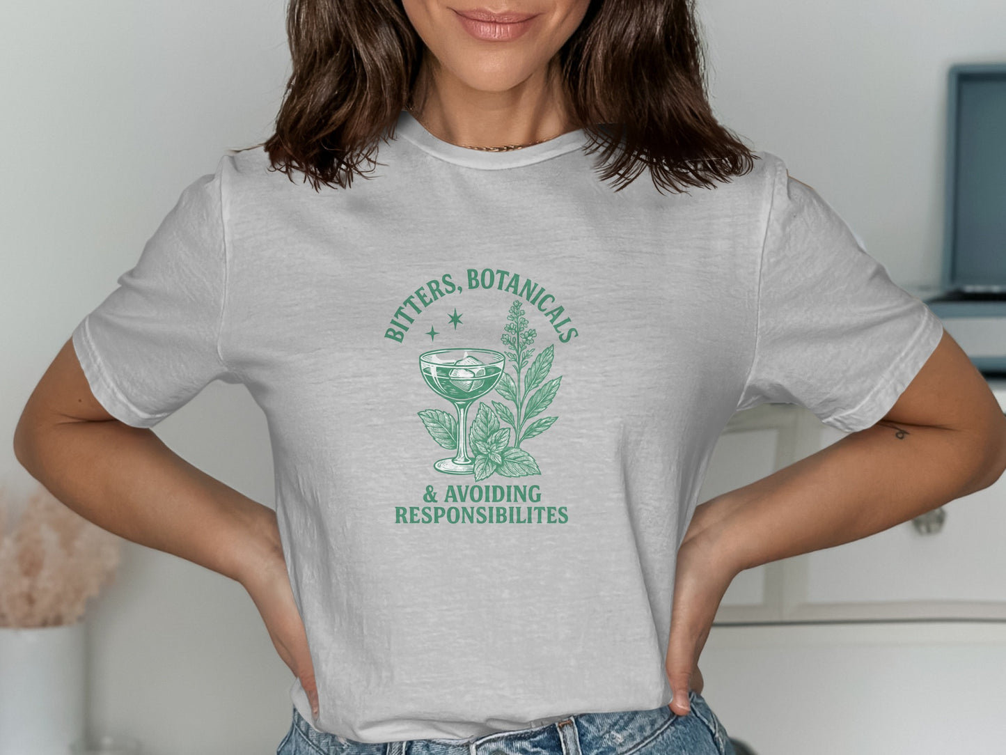Bitters Botanicals Avoiding Responsibilities T-shirt product