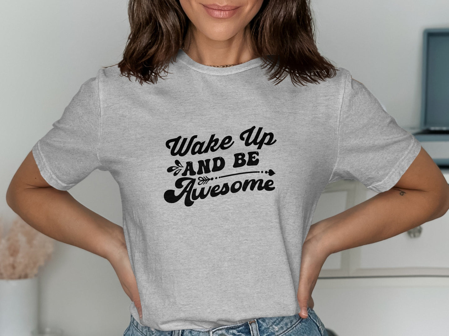 Wake Up and Be Awesome Graphic Tee product