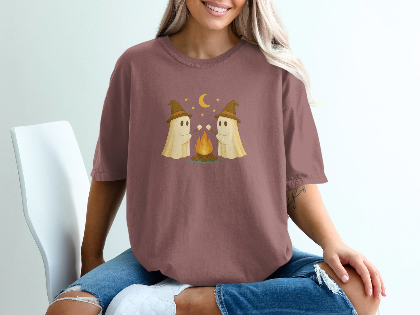 Cute Ghosts by Campfire Graphic Tee product