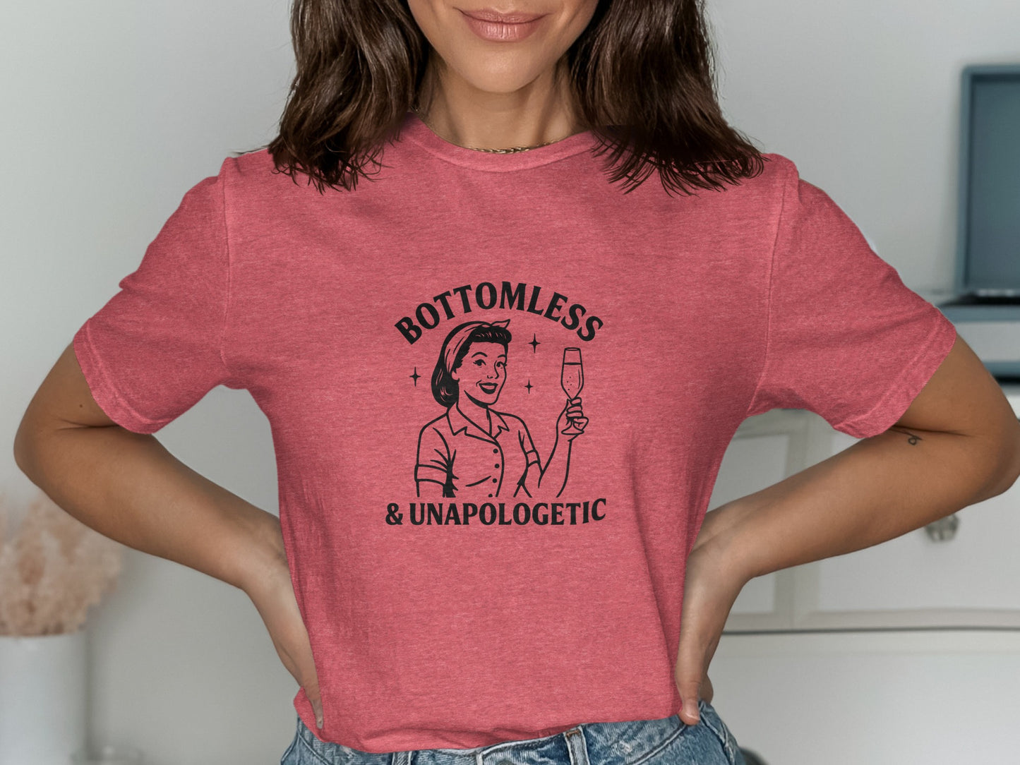 Bottomless and Unapologetic Graphic Tee product type