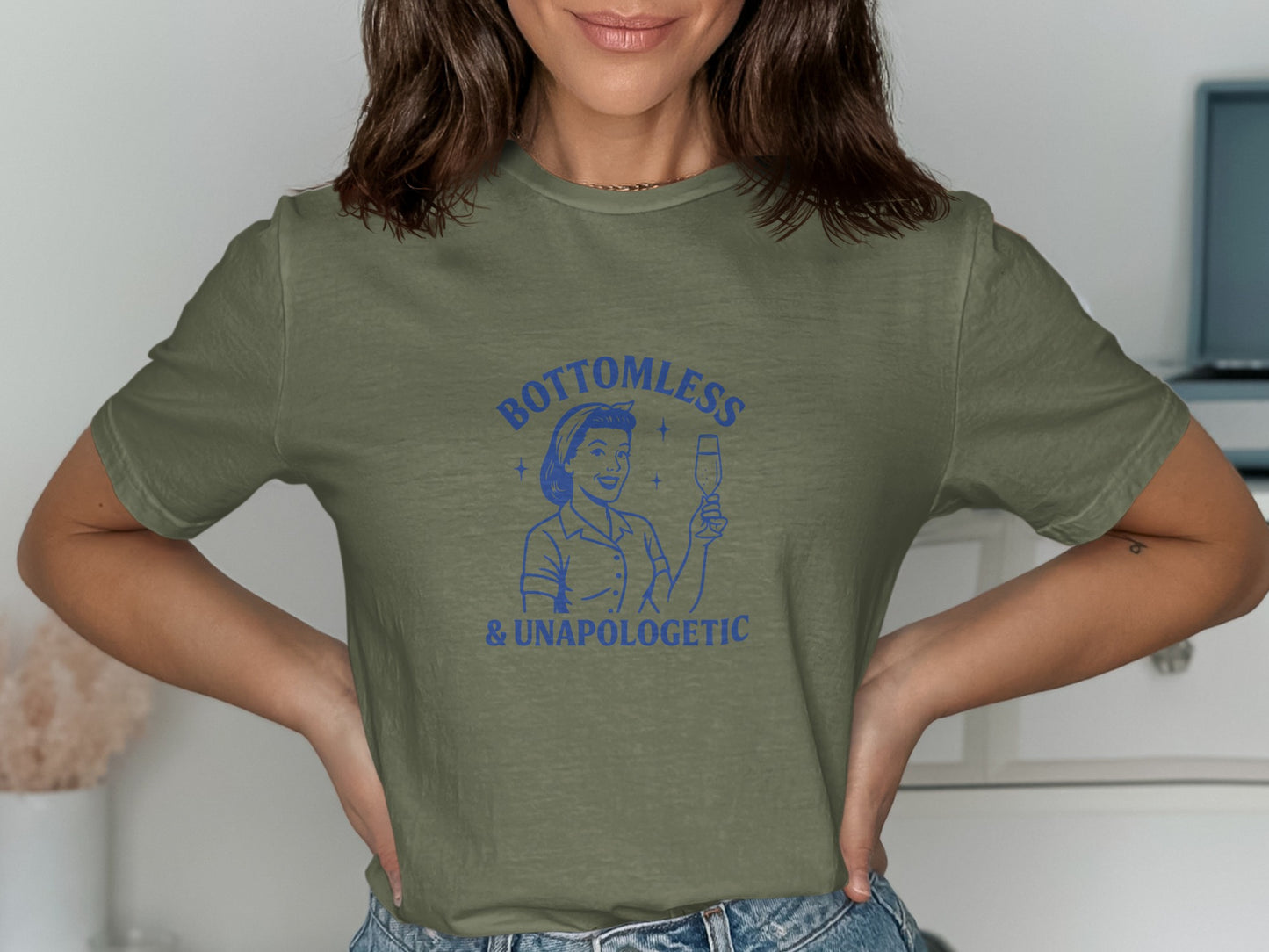 Bottomless Unapologetic Graphic Tee product type