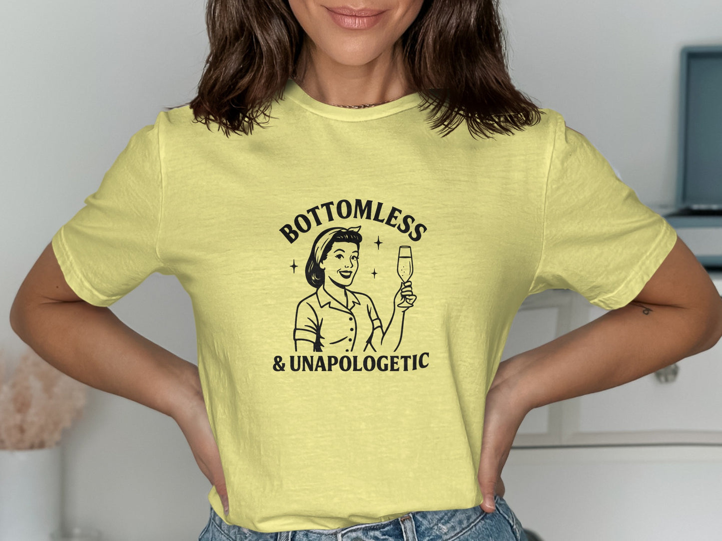 Bottomless and Unapologetic Graphic Tee product