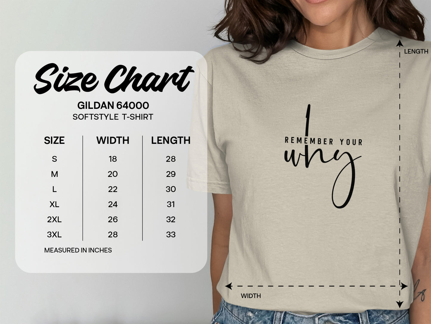 Remember Your Why Print Women T-shirt product type