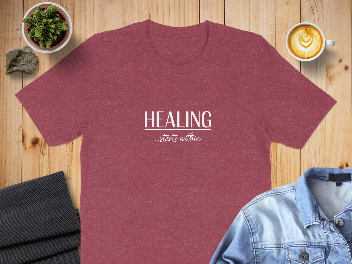 Healing Starts Within Graphic Tee product type