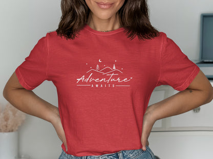 Adventure Awaits Graphic Tee Casual Wear Product