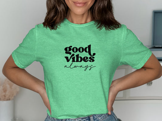 Good Vibes Always Graphic Tee Shirt product