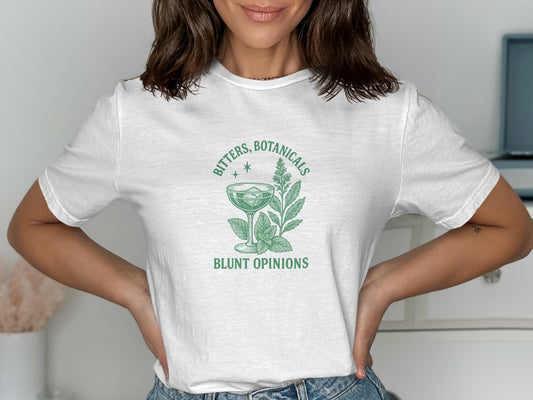 Blunt Opinions Bitters Botanicals Graphic T-Shirt product