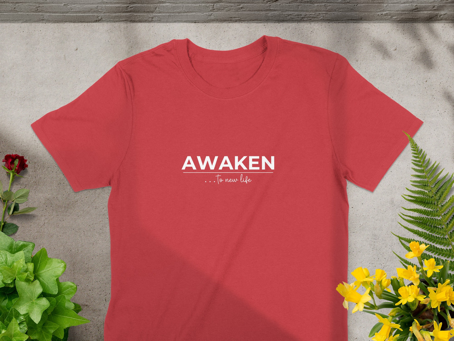 Awaken to New Life Graphic Design T-Shirt product