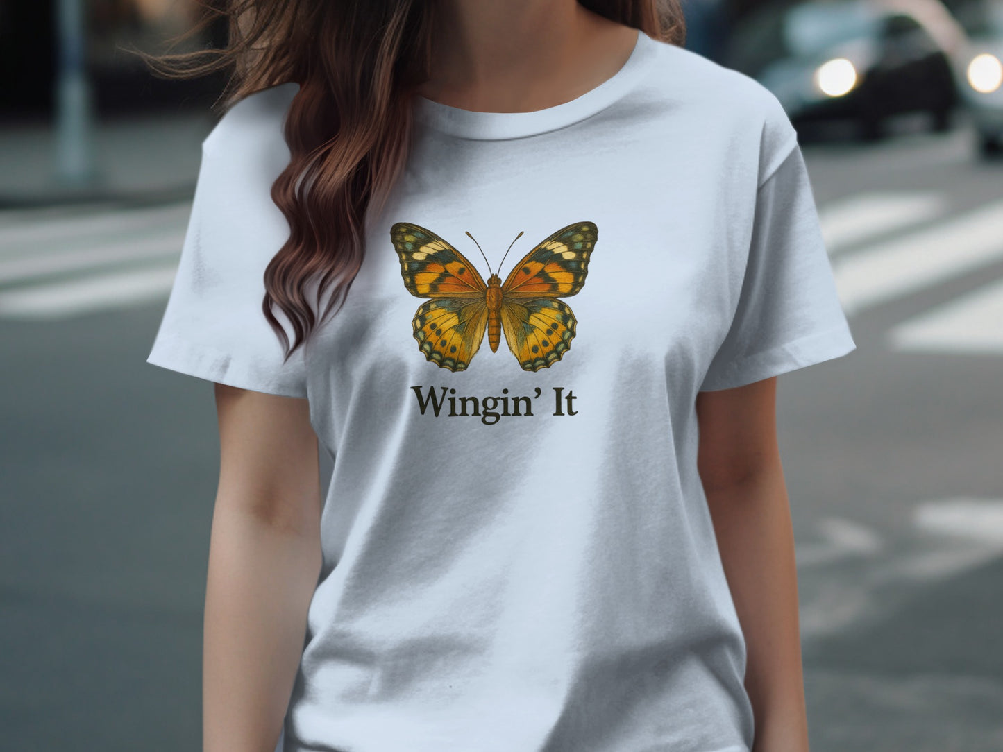 Wingin' It Butterfly Graphic Tee product type