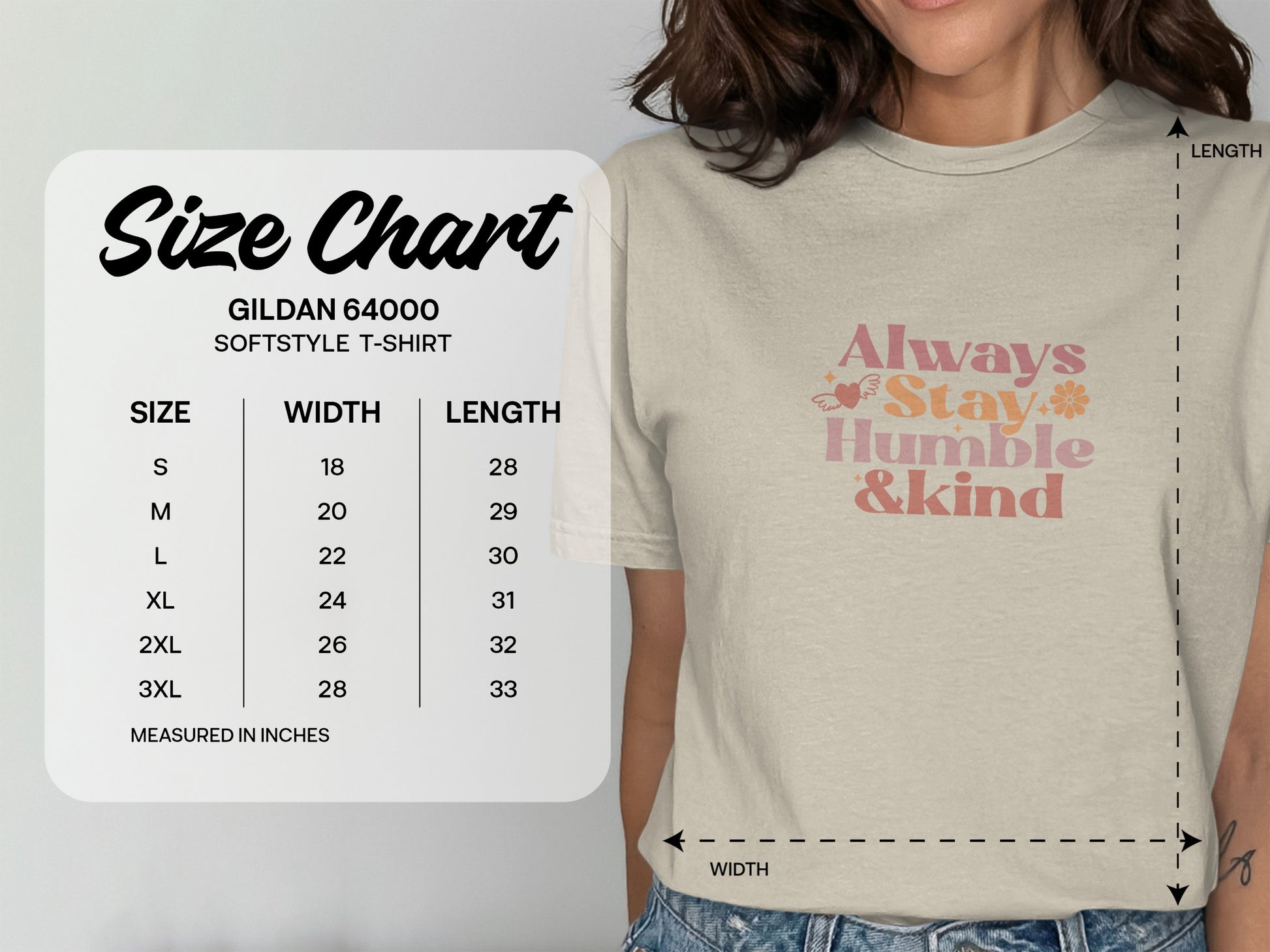 Always Stay Humble and Kind Graphic T-Shirt product