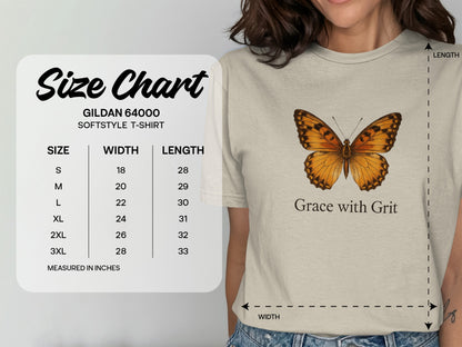 Grace with Grit Butterfly Graphic T-Shirt product