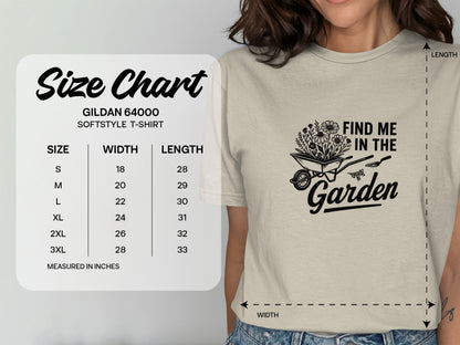 Find Me in the Garden Graphic T-Shirt product type