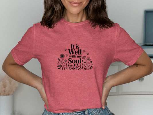 It is Well with my Soul Graphic T Shirt product