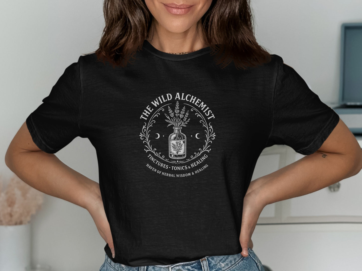 The Wild Alchemist Herbs of Healing Graphic T-Shirt product type