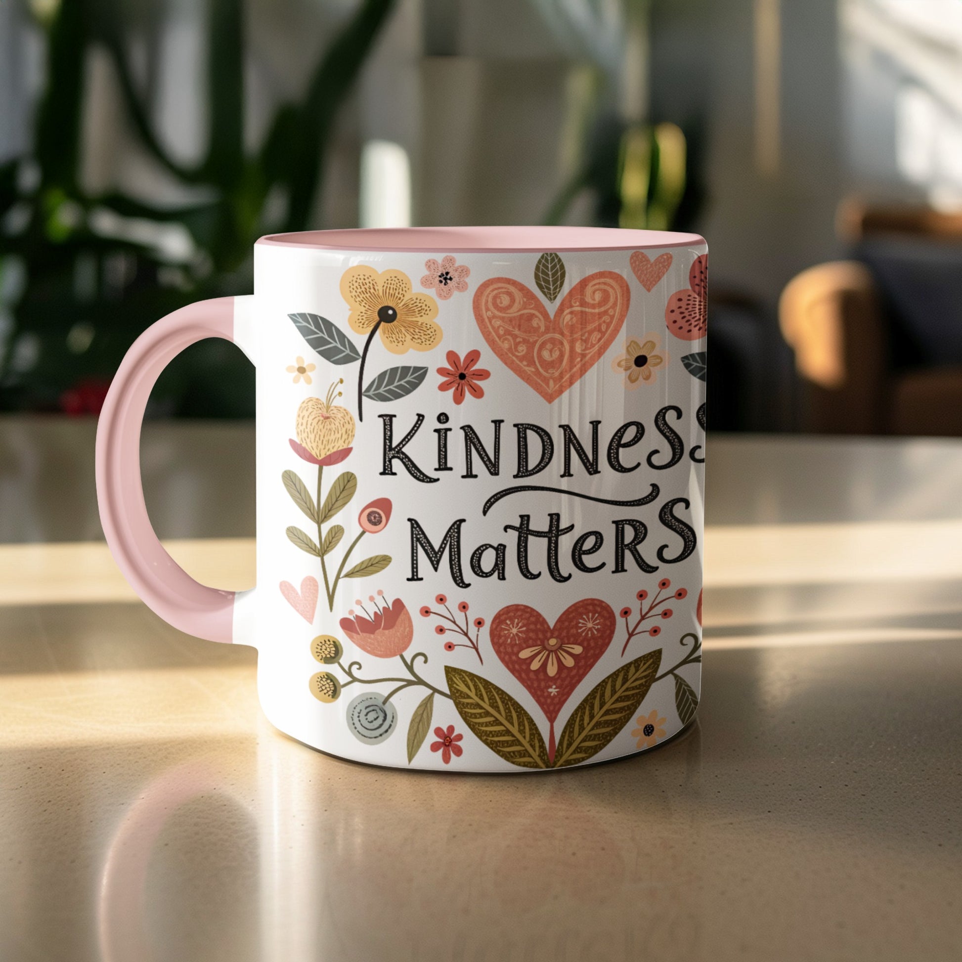 Heartwarming Kindness Matters Inspirational Mug