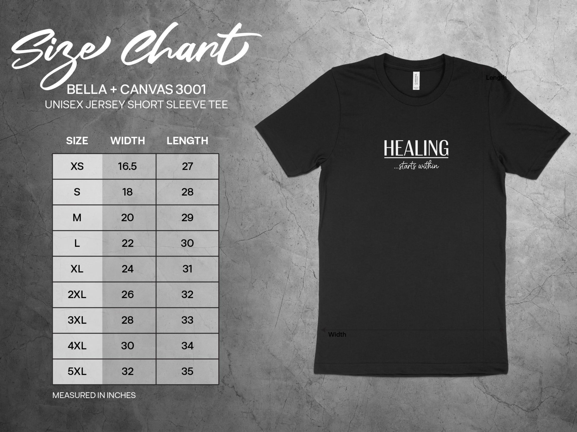 Healing Starts Within Unisex Jersey T-Shirt product type