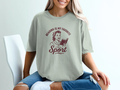 Reading Is My Favorite Sport Graphic T-shirt product
