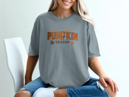 Pumpkin Season T-Shirt for Casual Fashion Product