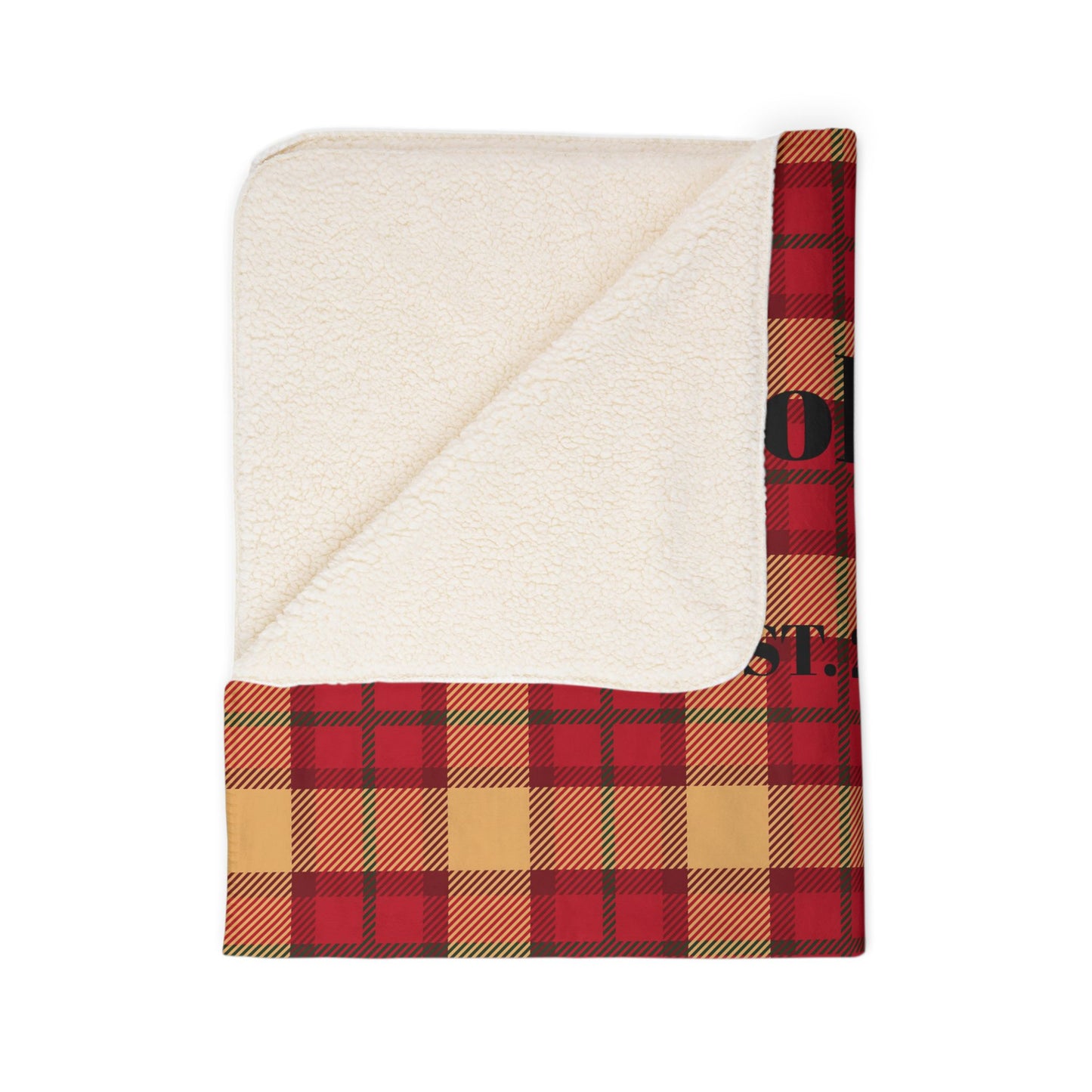 Farmhouse Plaid Family Blanket