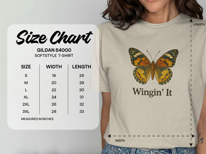 Wingin' It Butterflies Graphic T-Shirt product