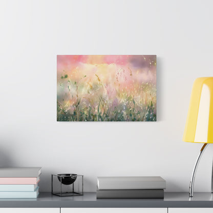 Wild Garden at Sunrise Canvas