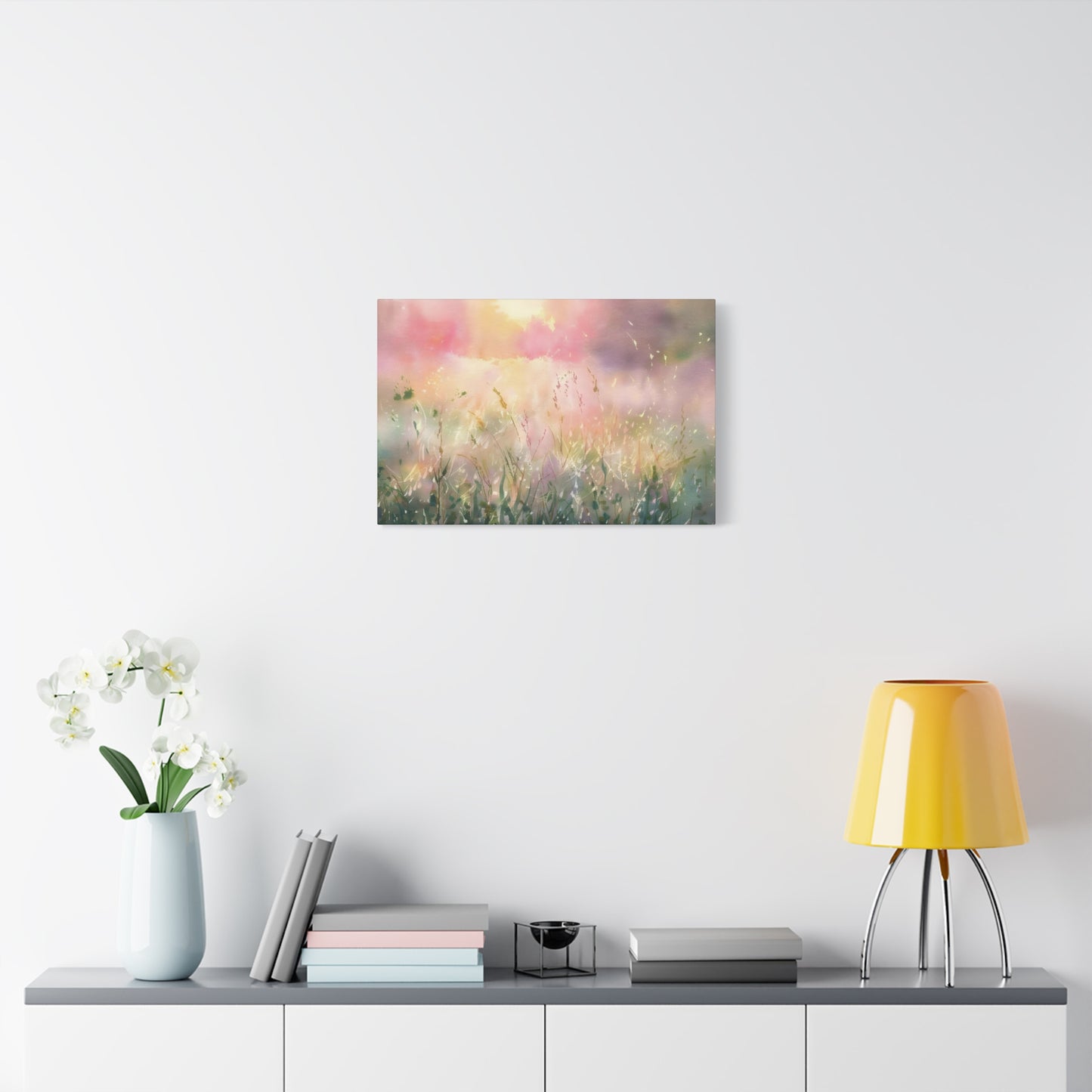 Wild Garden at Sunrise Canvas