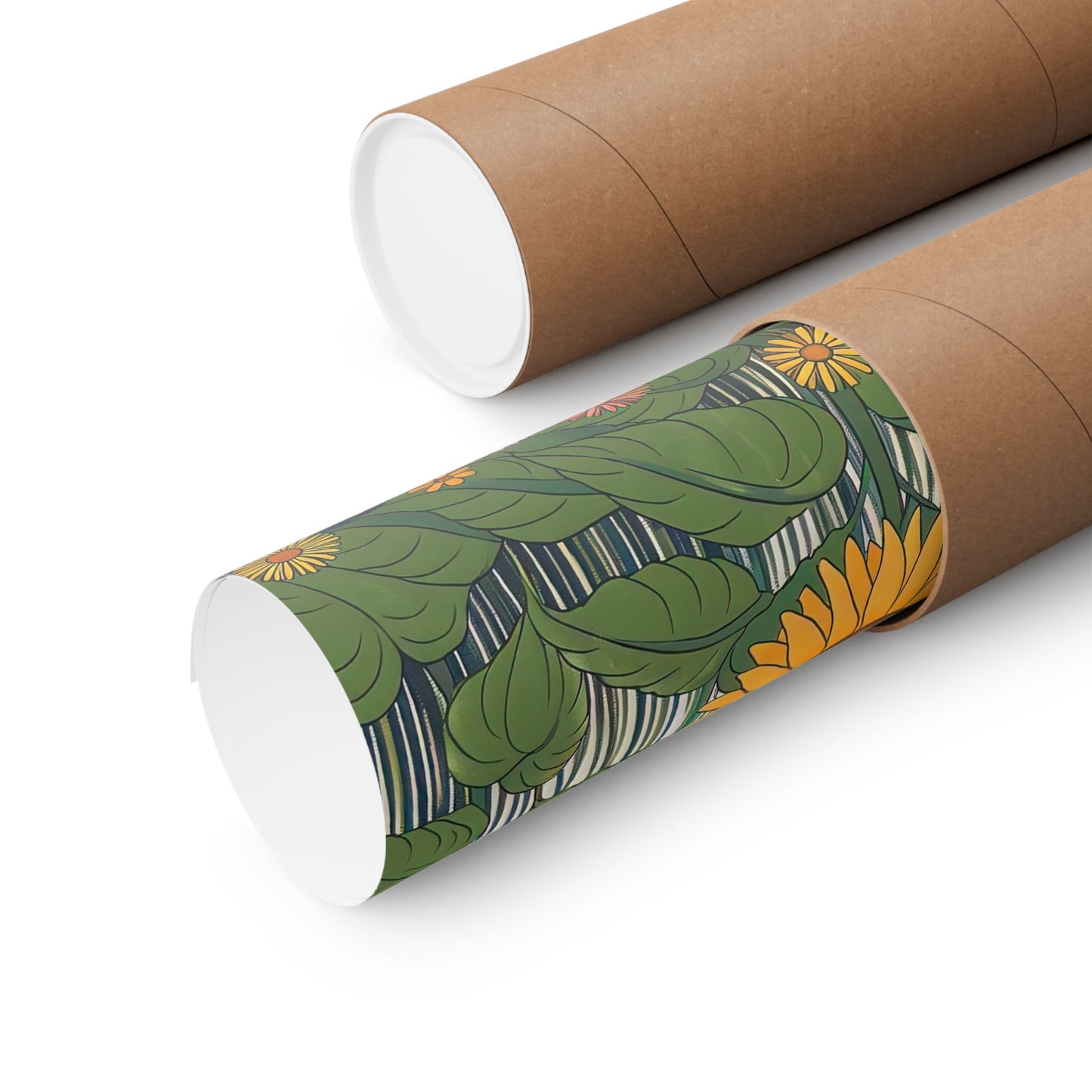 Sunflower With Wildflowers Poster