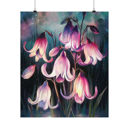 Flowers In The Night Poster