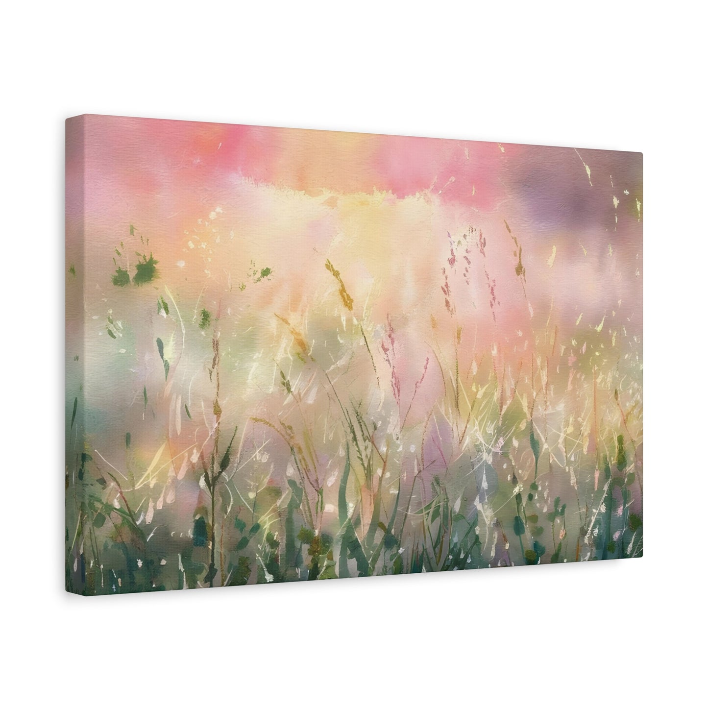 Wild Garden at Sunrise Canvas