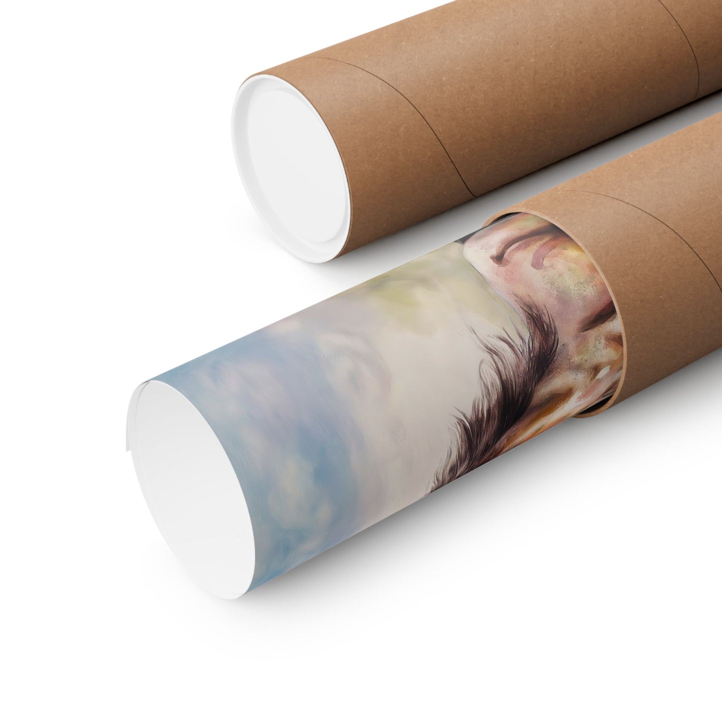 Wild Horse Watercolor Poster