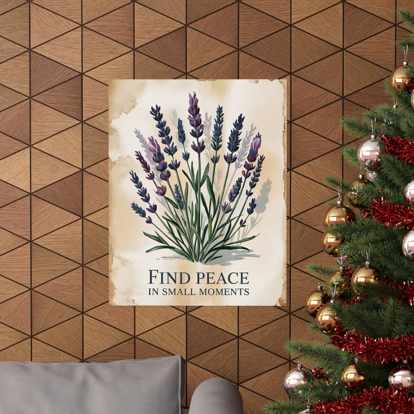 Find Peace In Small Moments Poster
