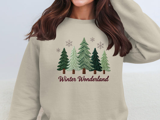 Winter Wonderland Christmas Tree Decor Long Sleeve