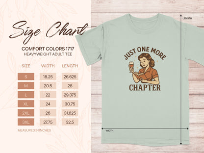 Just One More Chapter Graphic Tee Shirt product