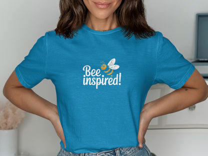 Bee Inspired Graphic Print T-Shirt product