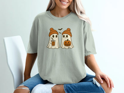 Adorable Halloween Ghosts Graphic Tee product