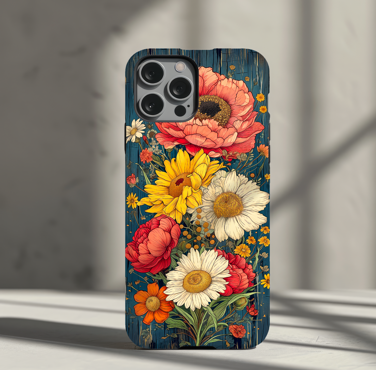 Rustic Cottage Vintage Flower Phone Cases