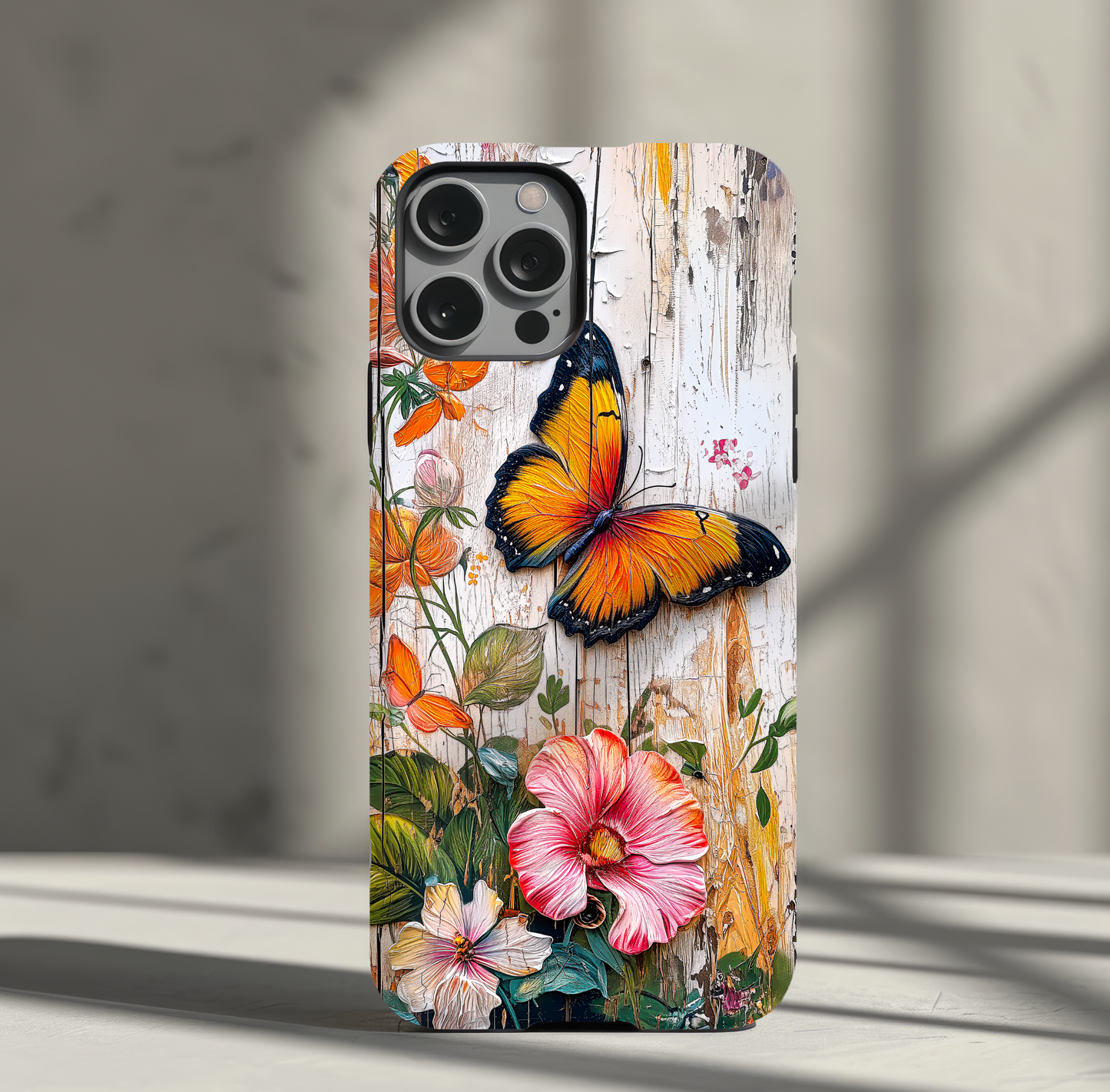 Butterfly Wildflower Vintage Phone Cases