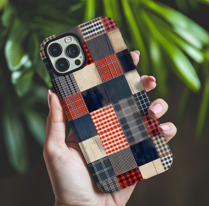 Classic Plaid Design Phone Case