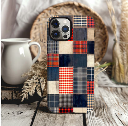 Classic Plaid Design Phone Case