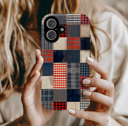 Classic Plaid Design Phone Case