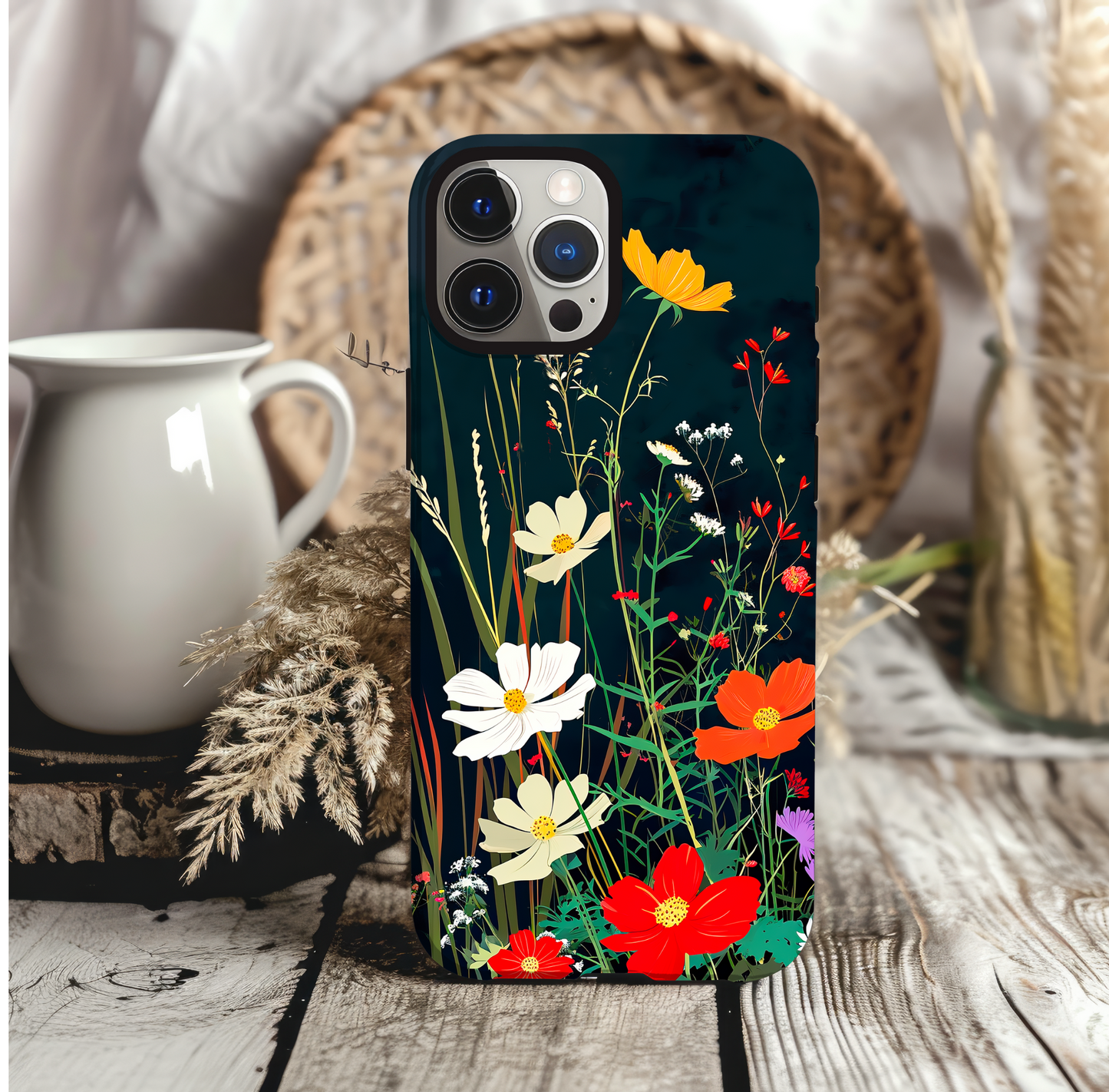 Dark Botanical Phone Case