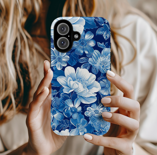 Royal Blue Chinoiserie Phone Case