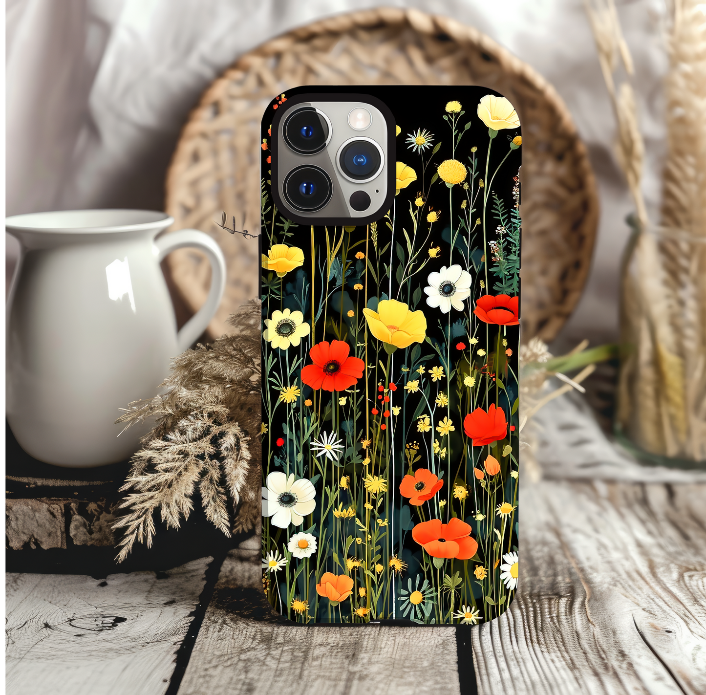 Summer Night Floral Phone Case